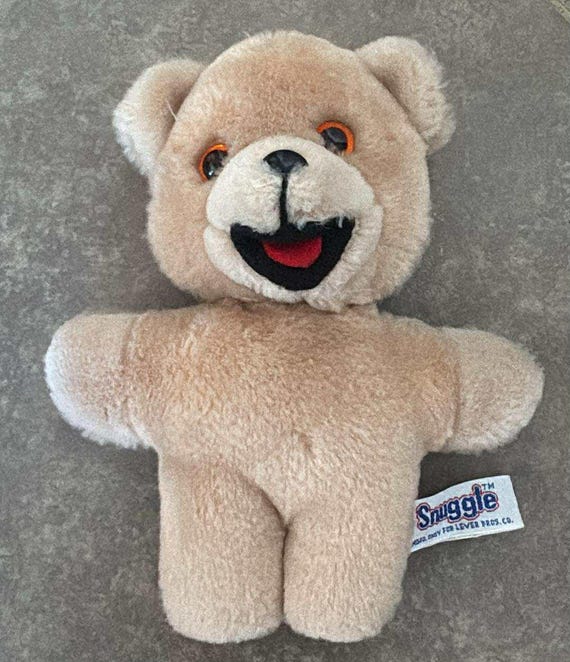 1985 Russ Snuggle Bear Plush Bear Fabric Softener Commercial 6
