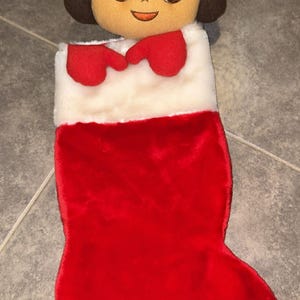 Vintage Dora The Explorer Christmas Stocking 17 inches