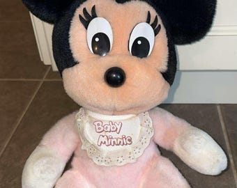 Disneyland Disney World Baby Minnie Mouse Pluche Knuffel Muziek Lied