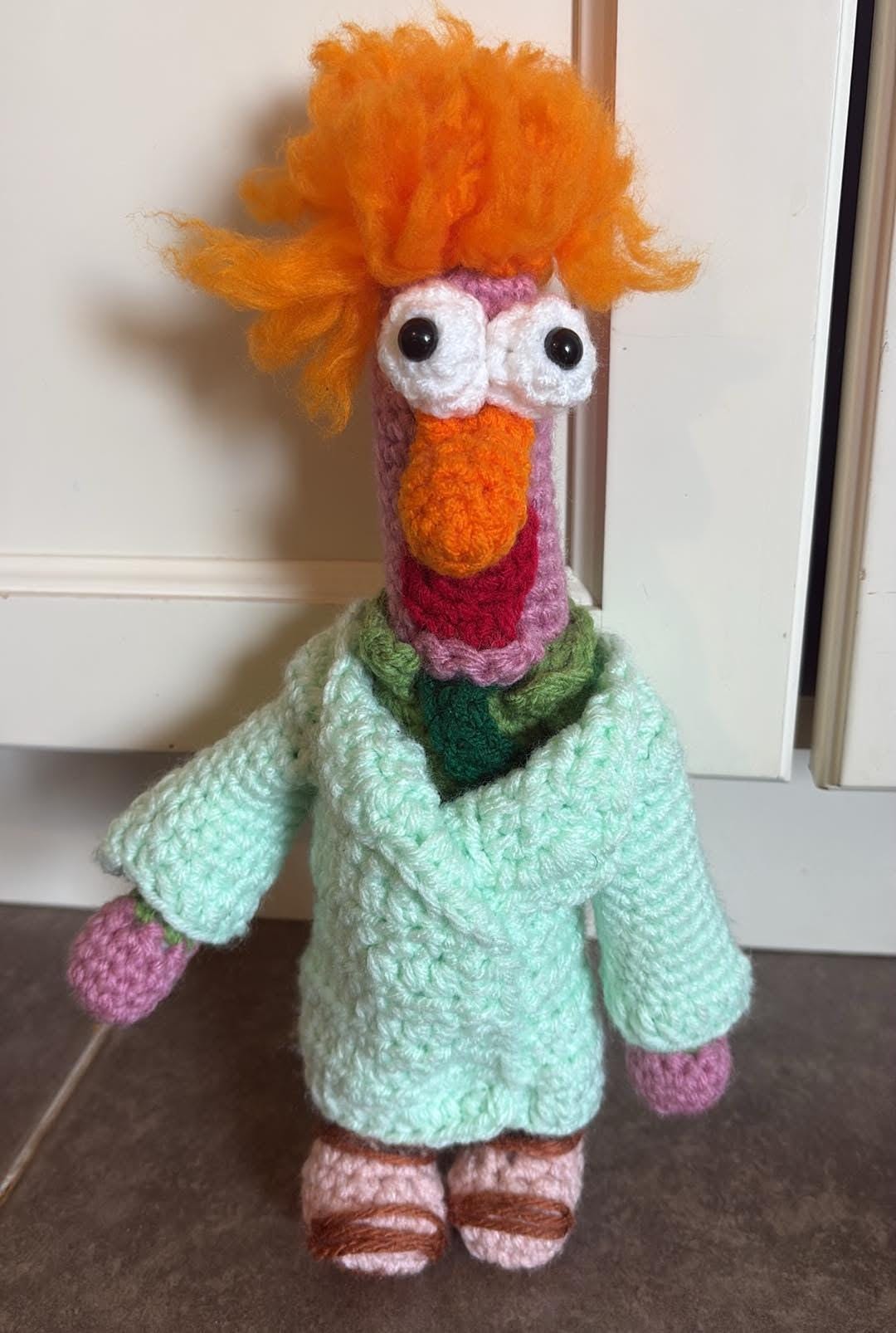 The Muppet Show Beaker Plush Toy Crochet Plush 10 Inch - Etsy