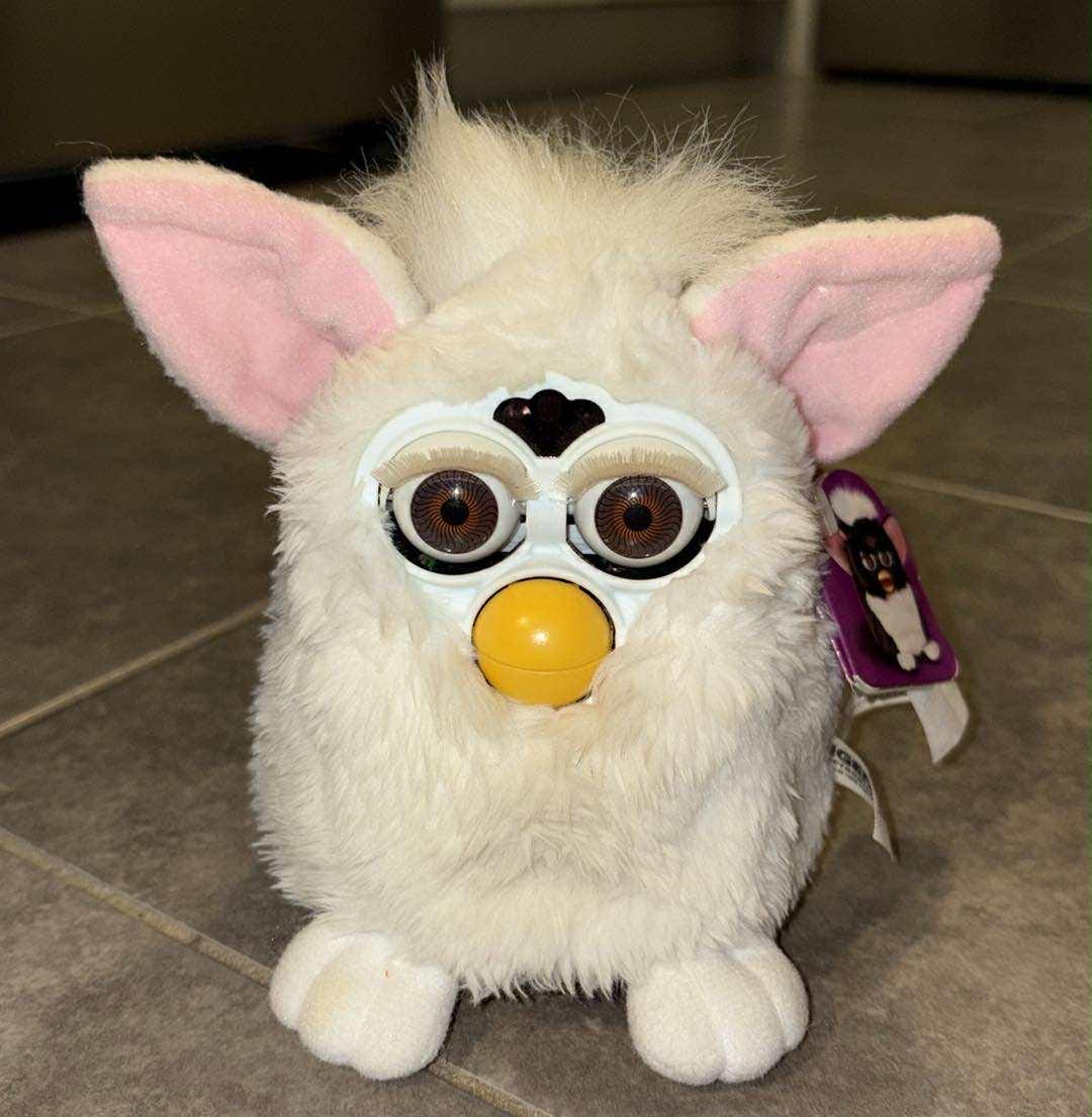 Fjord Fuzz MIME 初代 ホワイト 希少 元箱付 Vintage 1998 Snowball White Furby 1st Gen Toy Working - Etsy