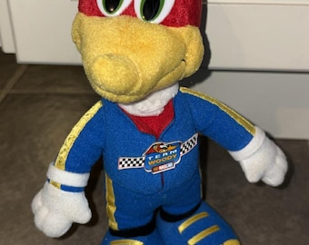 1999 Woody Wood Pecker Team Woody Plush Toy 8 inch