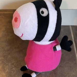 Ty Beanie Babies Peppa Pig Zoe Zebra 6