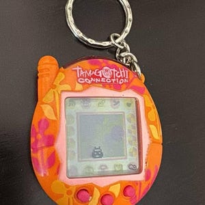 たまごっちコネクション　オレンジフラワー バンダイ 2004 Tamagotchi Connection Version V1-V2 Orange Flower Bandai