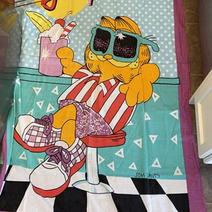 Vintage Garfield Bedding - Etsy