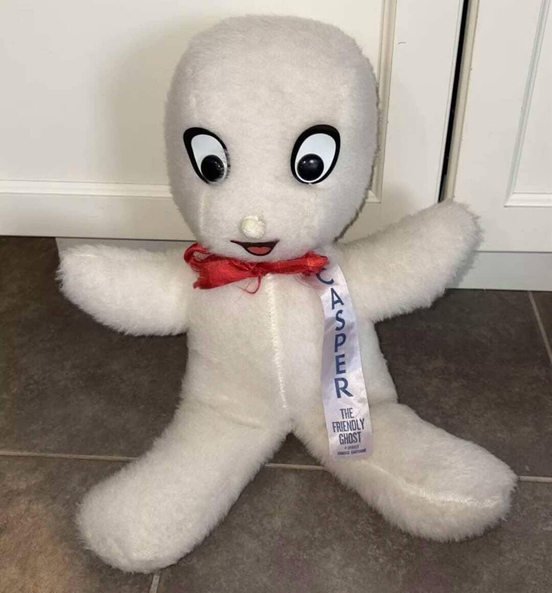 Vintage Casper the Friendly Ghost Stuffed Doll Plush 20