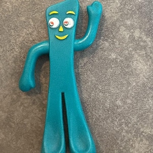Vintage Gumby Bendable Rubber Figure 3&quot; Tiny