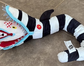 Beetlejuice SANDWORM Plush Movie Toy Halloween Tim Burton 26 inch