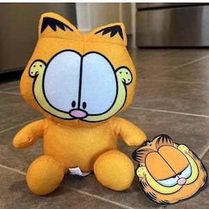 Peluche en peluche chat à grosse tête Garfield 7 po.