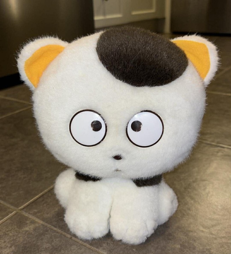 Vintage 1993 Tama & Friends Plush Tama Cat Doll 10 inch image 1