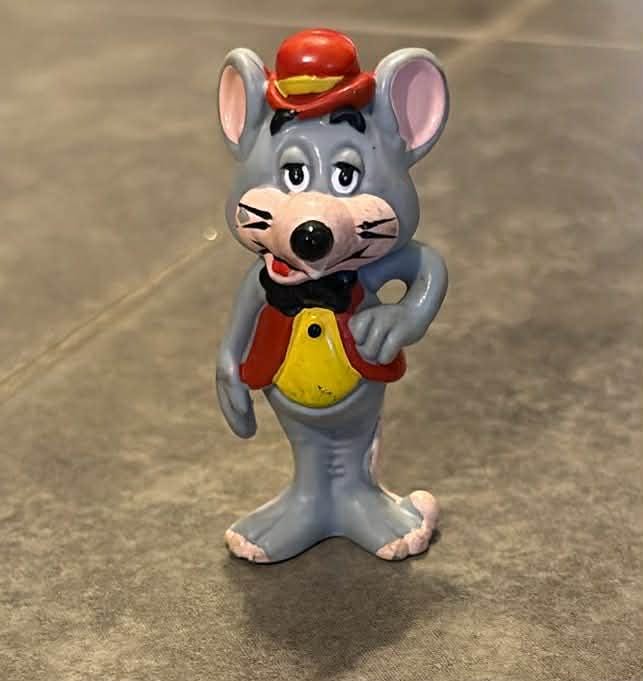 Vintage Chuck E Cheese PVC Figure 1985 CEC Pizza Time Theatre