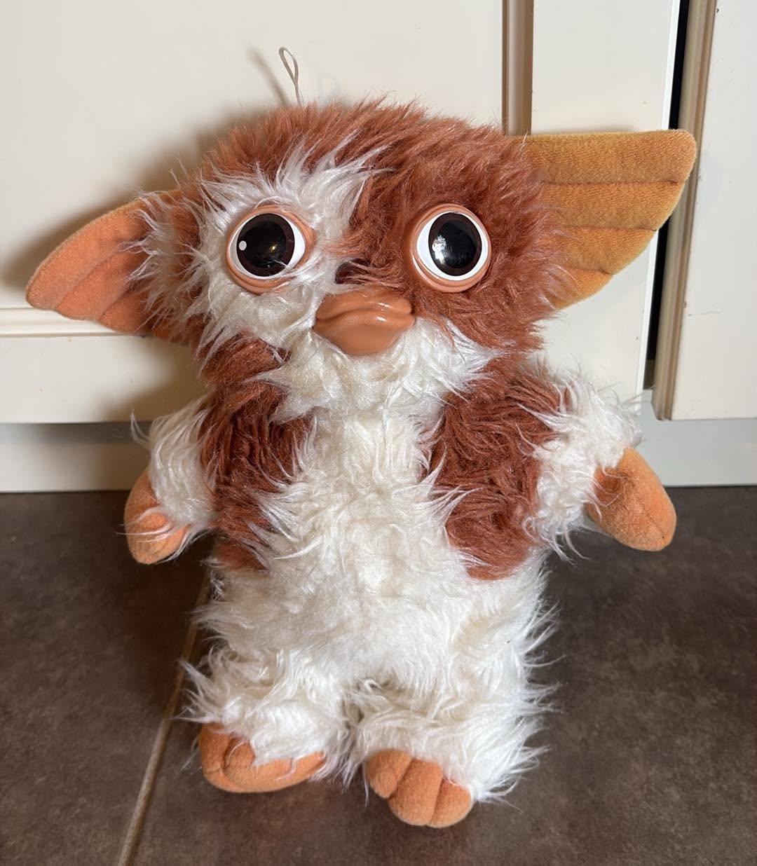 Vintage 1984 Gremlins Mogwai Gizmo Hasbro Squeaks Plush Stuffed