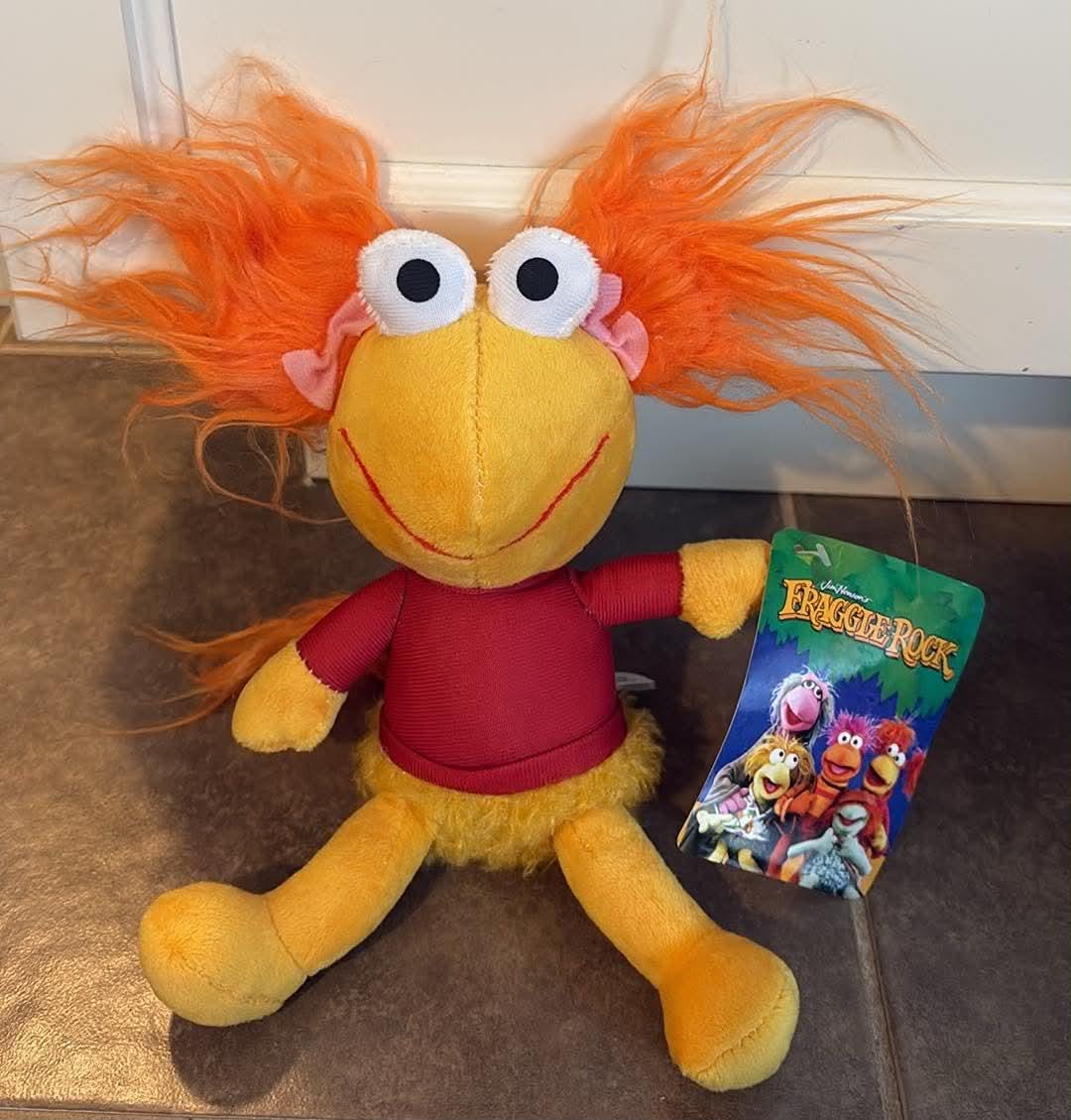 Jim Henson's Fraggle Rock Red Plush Stuffed Animal 8