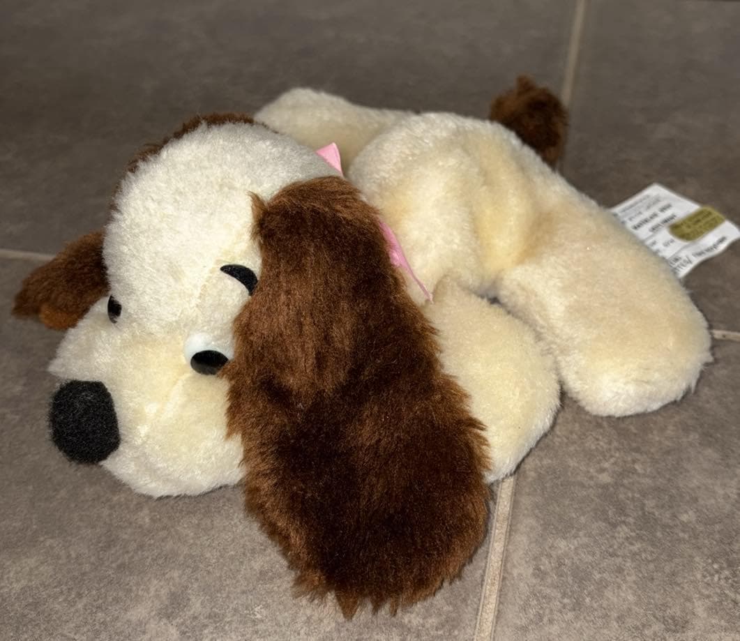 Vintage 1976 Russ Dooby Dog Puppy Plush Stuffed Animal Drooper off