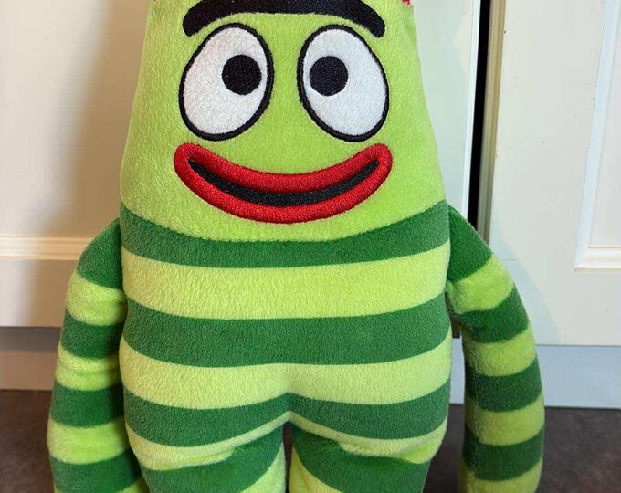 Vintage Yo Gabba Gabba Brobee Green Monster Plush Toy 13 Inch - Etsy