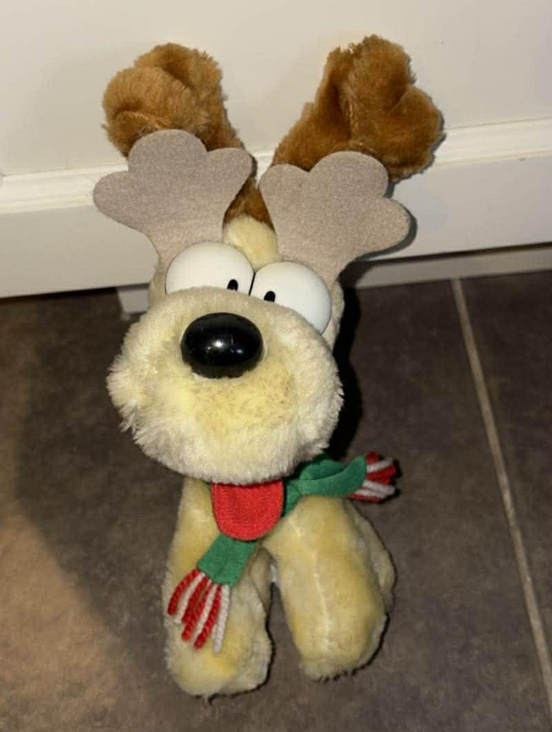 1990年マクドナルドクリスマスオーディ犬ぬいぐるみガーフィールド9