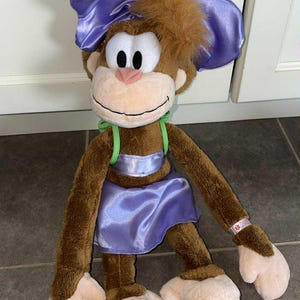Disney Monkey Coco T1D Type One Lilly Plush Diabetic Diabetes 18 inch