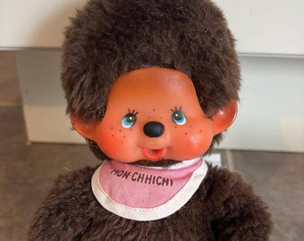 Vintage Monchichi plush doll plush Sekiguchi  READ