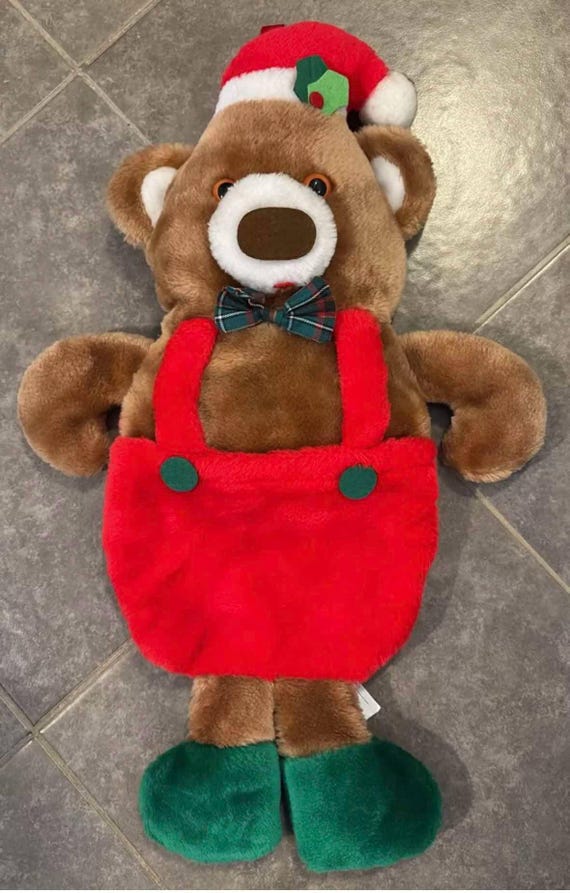 Peluche de oso de peluche Theodore de Sears, vintage de 1987, de