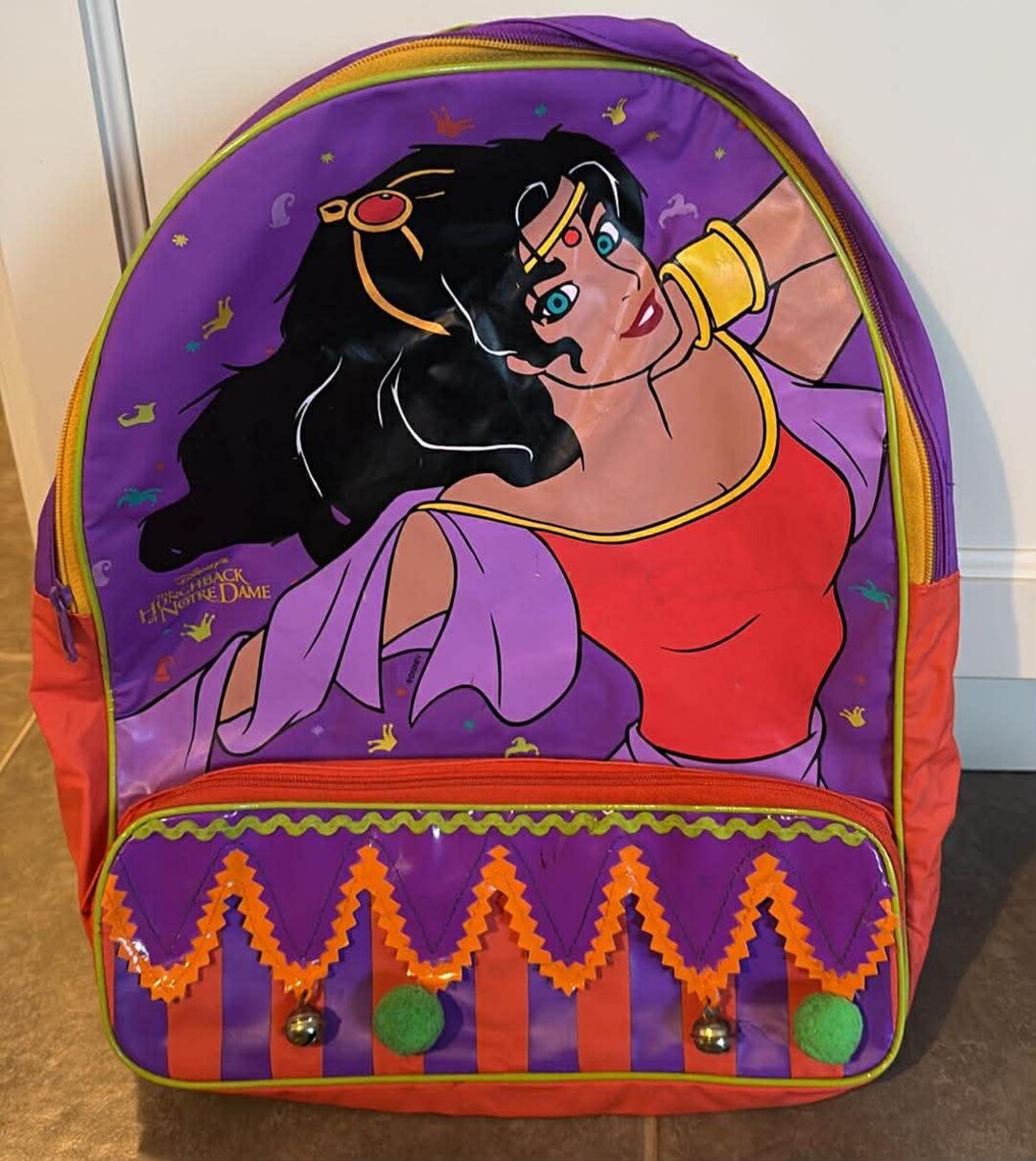 Vintage Disney Hunchback of Notre Dame Esmerelda Backpack - Etsy display picture 1