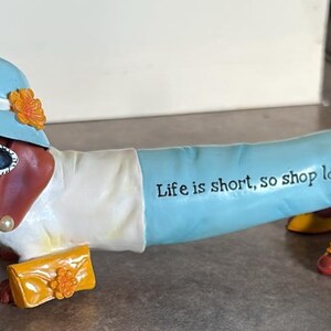 Westland Hot Diggity Dog 16518 Shopping Rampage Weiner Dachshund
