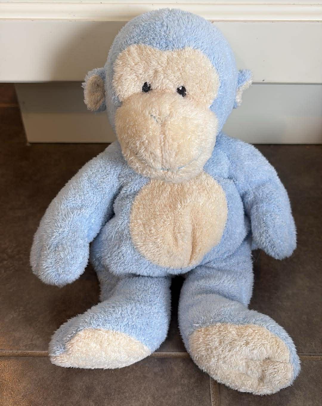 2006 TY Pluffies Blue Dangles the Monkey 10