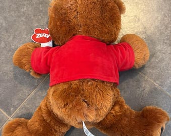 Zellers Mascot Teddy Bear Zeddy With Red Shirt Plush 18 Inch - Etsy