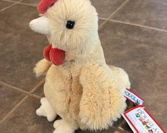 Douglas Mini RICKIE the Plush Soft ROOSTER Chicken Stuffed Animal 8 inch