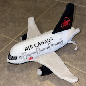 Daron Toys Air Canada Airlines Plush Airplane Toy