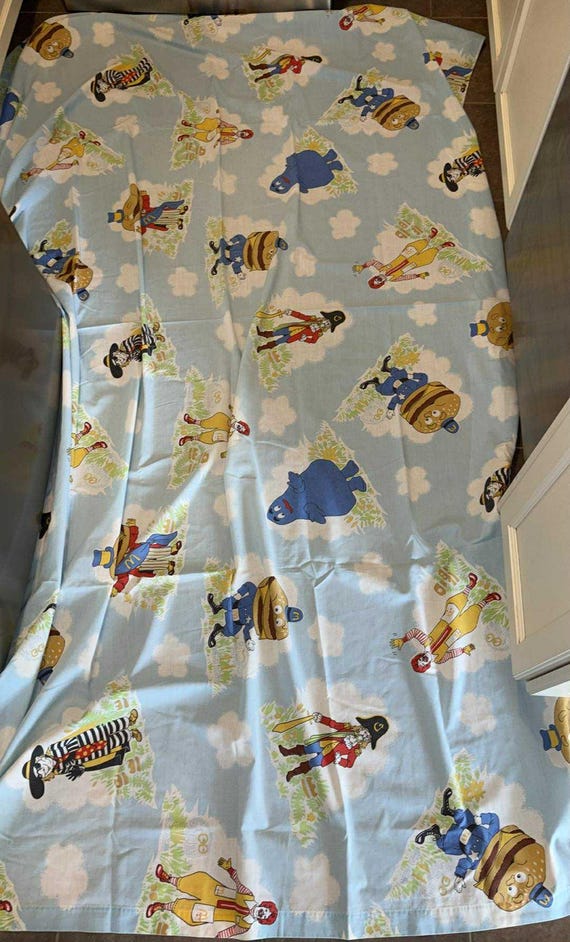 コレクション 78' McDonald's Canada TWIN FLAT Sheets 78' McDonald's Canada TWIN FLAT Sheets コレクション