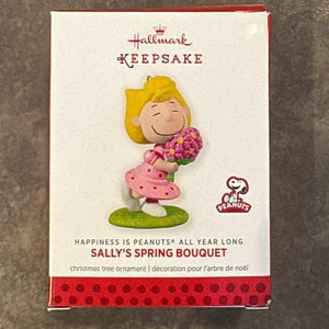 Keurmerk ornament Peanuts Sally's lenteboeket