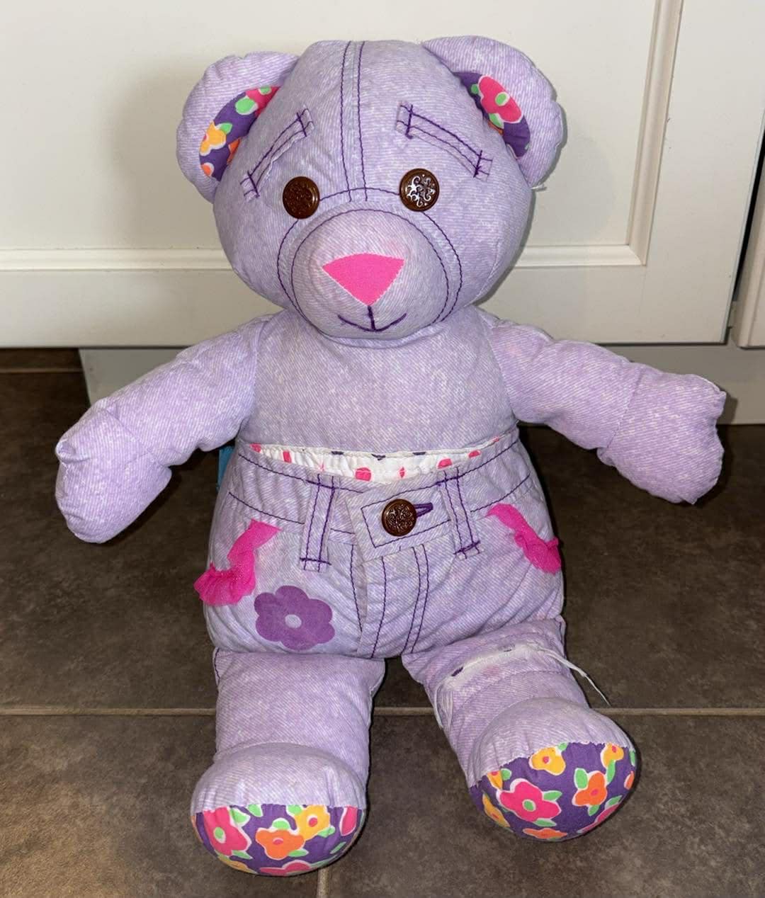 1994 Vintage Doodle Bear Plush 16