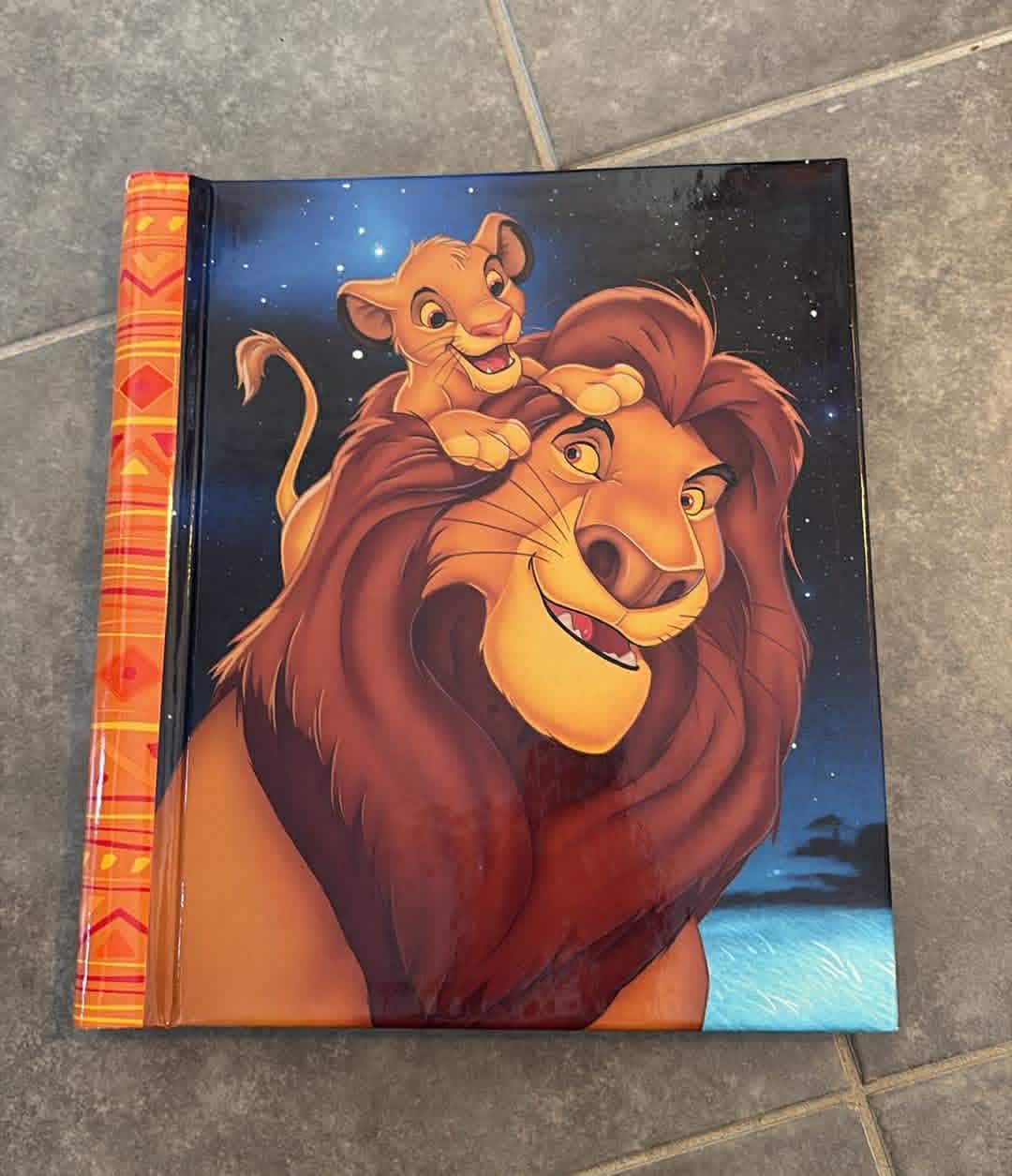 90年代のヴィンテージ ディズニー『ライオン・キング』シンバと