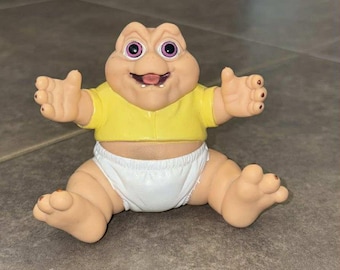 Vintage Disney Toy 90s TV Show The Dinosaurs Baby Sinclair Figure 3 Inch