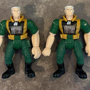 1998 Burger King Dreamworks Small Soldiers Chip Hazard 2-figuren