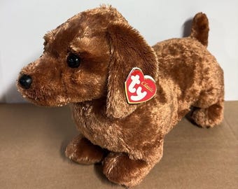 Ty Classic Frank The Dachshund Dog Plush 13