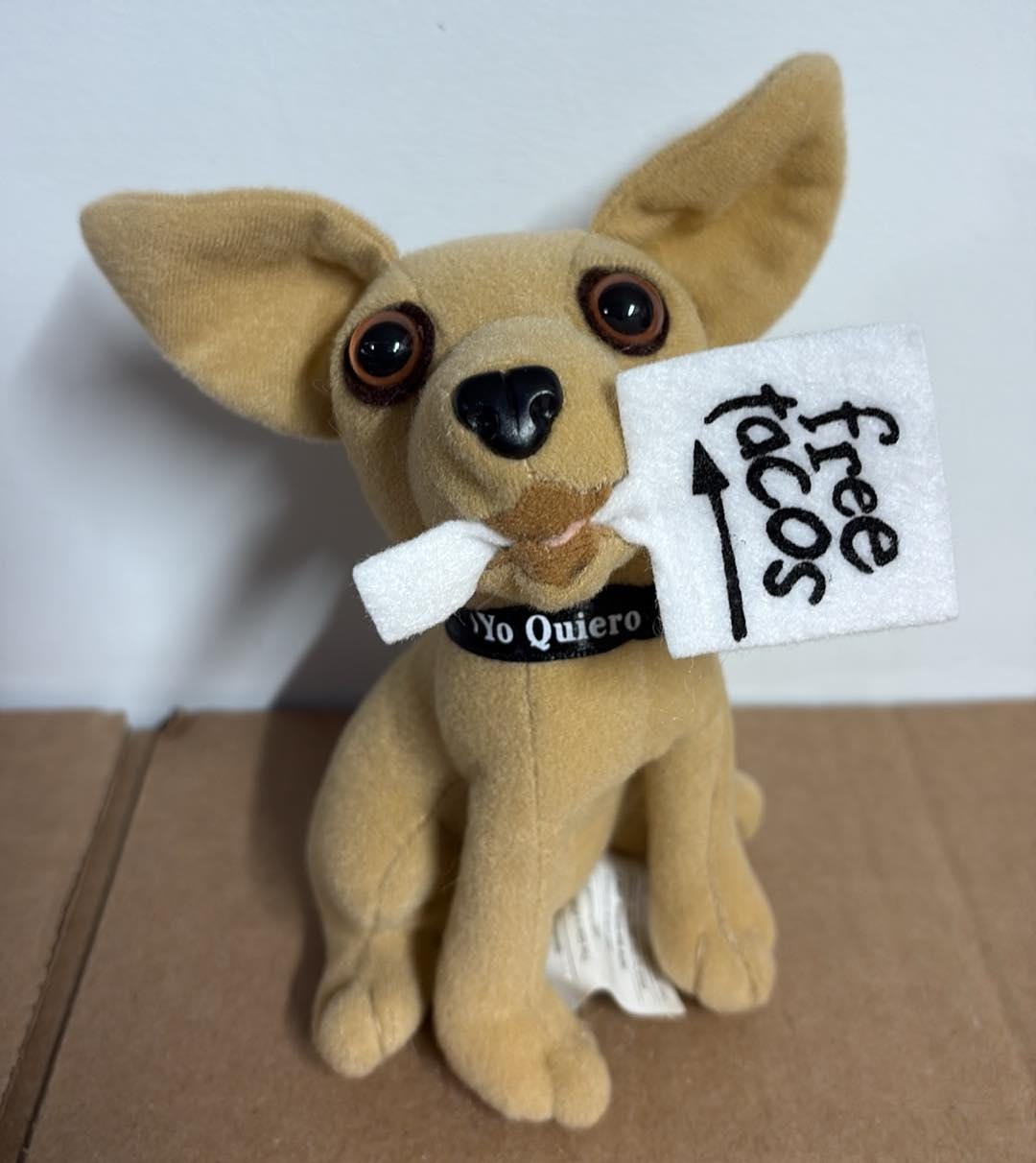 Taco bell plush chihuahua - Etsy 日本