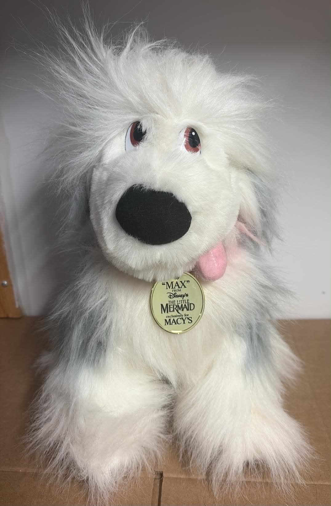 ディズニー リトル・マーメイド マックス ぬいぐるみ 犬 メイシーズ