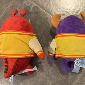 ディズニー モンスターズ・ユニバーシティ ぬいぐるみ 2体セット ビッグレッドとパーシー 画像 2