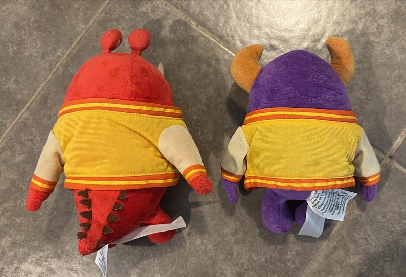 ディズニー モンスターズ・ユニバーシティ ぬいぐるみ 2体セット ビッグレッドとパーシー 画像 2