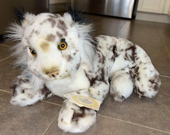 Vintage Ganzbros The Heritage Collection Bobcat Lynx Plush Stuffed Animal 18&quot;