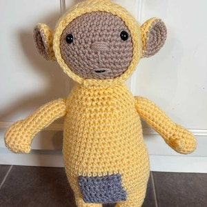 Teletubbies Lala Yellow Plush Crochet Doll 16 inch