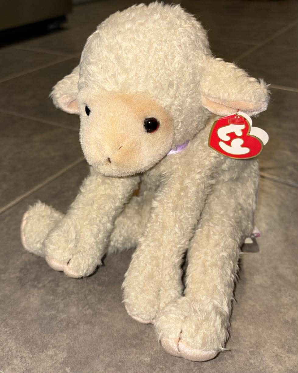 Ty Beanie Buddy 1997 Lovie the Lamb Sheep 9