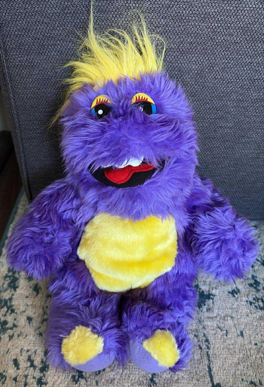 Vintage Mr. Munch 1988 Chuck E Cheese Plush Showbiz Pizza Time Inc