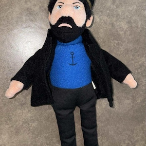 TY Beanie Baby - CAPTAIN HADDOCK The Adventures of TinTin 11 inch