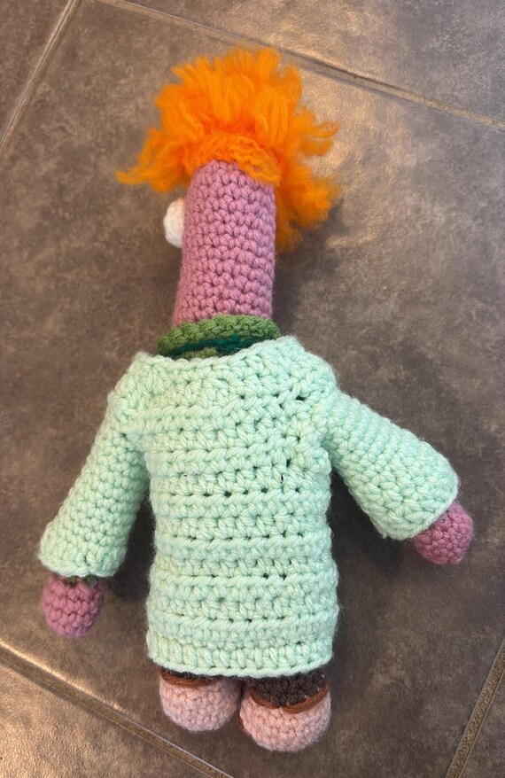 The Muppet Show Beaker Plush Toy Crochet Plush 10 Inch - Etsy