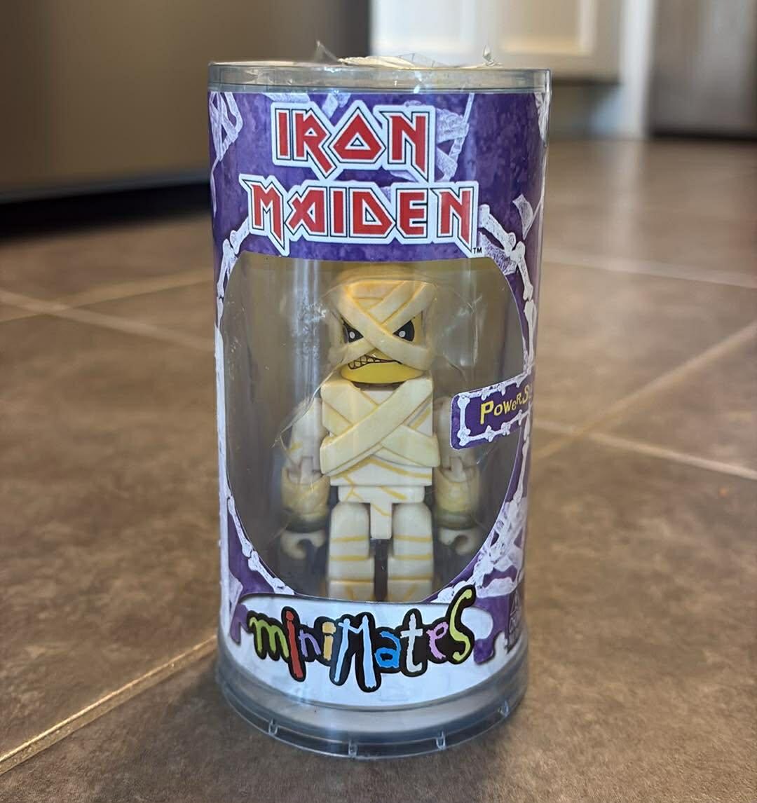 2002 Minimates Art Asylum Iron Maiden Eddie Powerslave Collectible