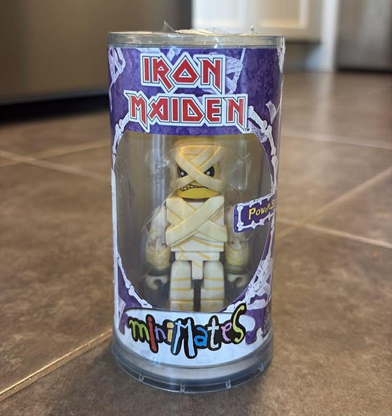2002 Minimates Art Asylum Iron Maiden Eddie Powerslave Collectible