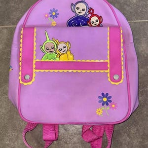 90's　ビンテージ　テレタビーズ ティンキーウィンキー　バックパック　未使用 90's ビンテージ テレタビーズ ティンキーウィンキー バック