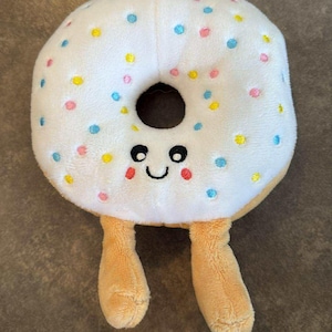 Tim Hortons Vanilla Dip Sprinkle Donut Baked Goods Plush Toy